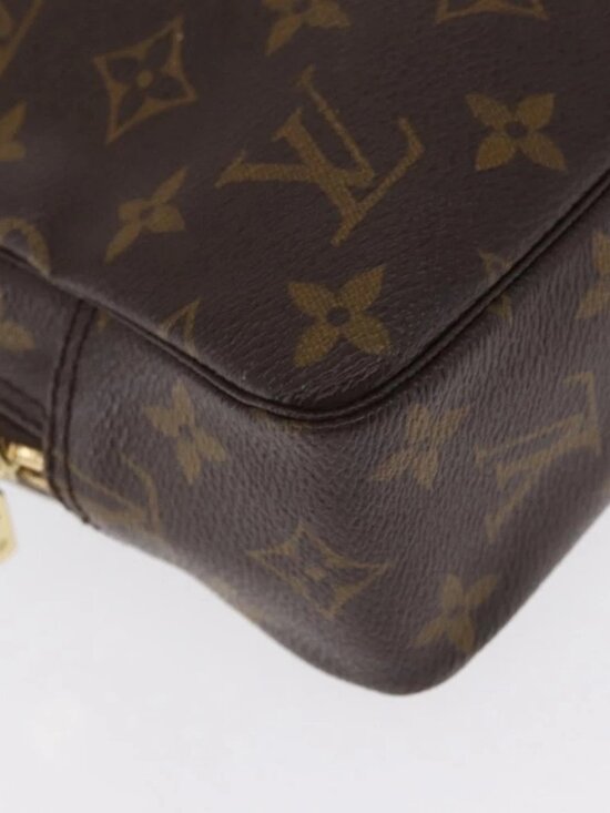 LOUIS VUITTON Monogram Trousse Toilette 23 Clutch Bag M47524 LV Auth - Picture 9 of 14